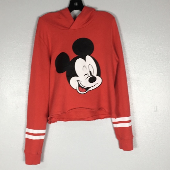 disney crop hoodie